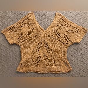 Old Navy Crochet Top - size L